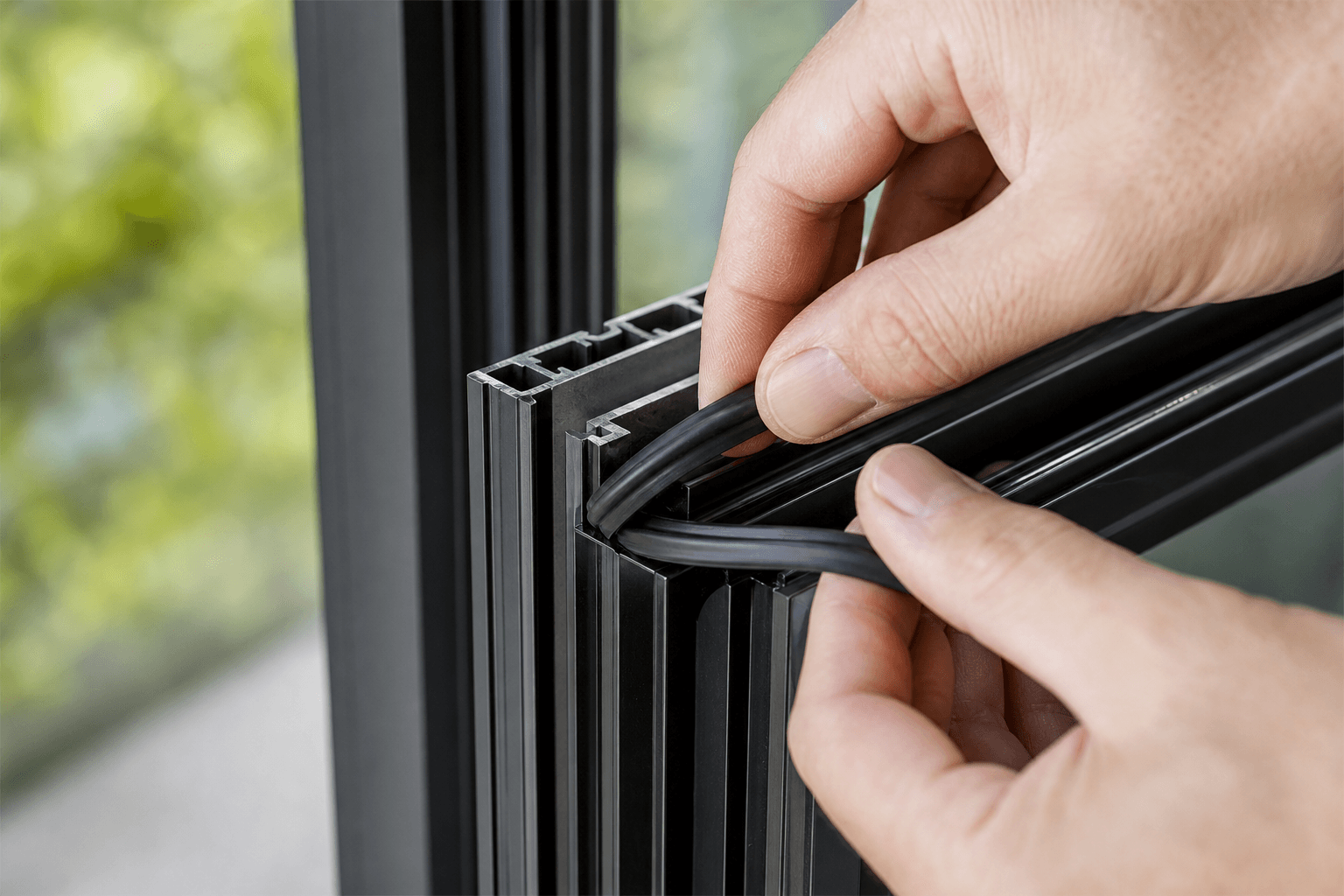 Joint fenêtre aluminium étanchéité La Réunion